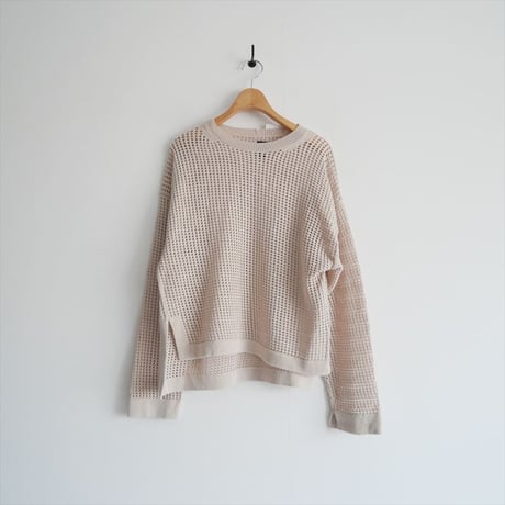 BATONER / SUMMER KNIT CREW NECK / BN-23SL-022 / 2512-2071
