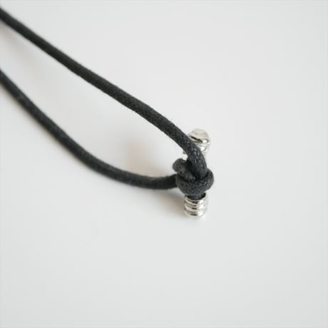 2023 / 未使用 / Plage購入品 / BEN-AMUN / SQ PENDANT WITH LEATHER(ネックレス) / 23091923002130 / 2511-2043