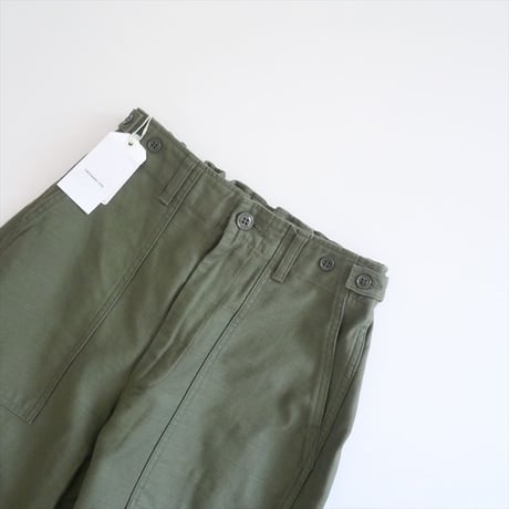 2024AW・人気完売サイズ / 未使用 / ORDINARY FITS / JAMES FATIGUE BACK SATIN / 101J-02-324 / 2507-0228