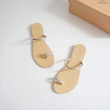 2025SS / 未使用 / MUSE de Deuxieme Classe購入品 / NICOLAS LAINAS / BIJOU RING SANDAL /  2508-0032