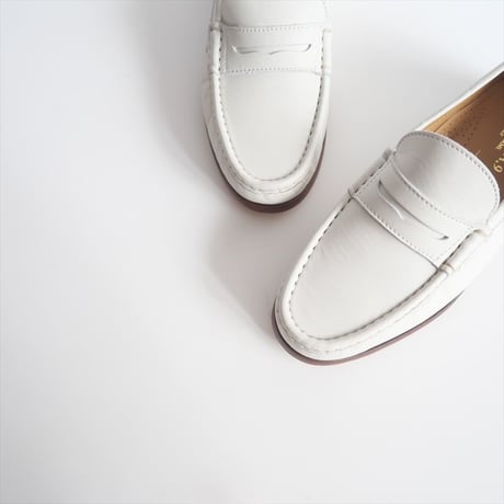 2024SS / 未使用 / Plage購入品 / CORSO ROMA 9 / ローファー(ホワイト) / 24093923010010 / 2409-0880