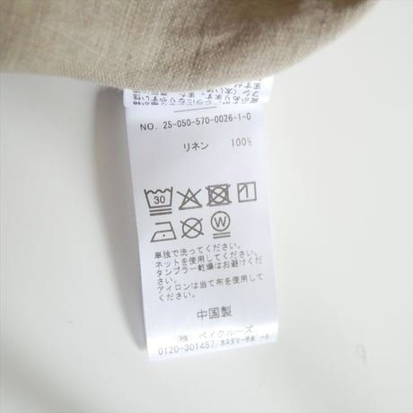 2025SS / L'Appartement購入品 / JAMES PERSE POCKET SHIRT DRESS 25050570002610 / 2605-0883