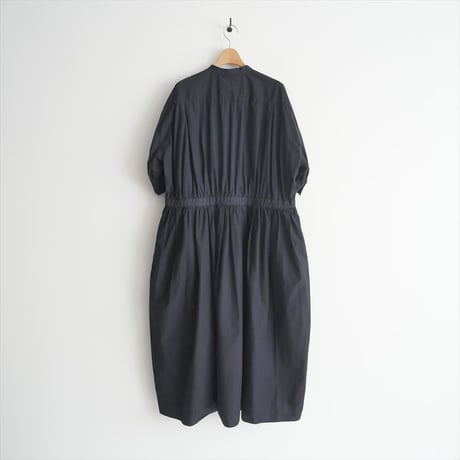 2025SS今季・人気完売色 / 未使用 / TOUJOURS / garments dye  half sleeve strings dress / 2505-1156