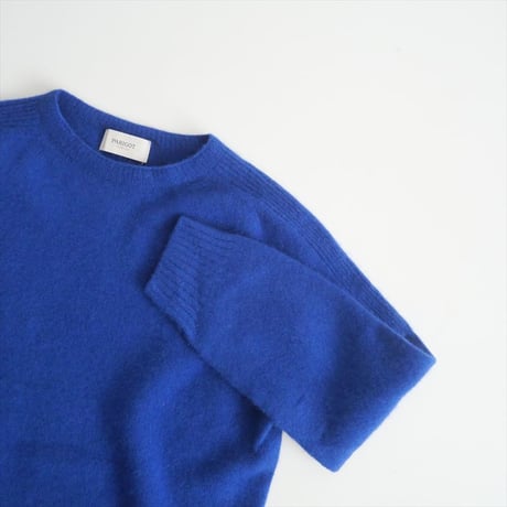 2023AW / PARIGOT / ウォッシャブルピュアカシミヤニット / PR-KN23-22WI-SIM / 2402-0524