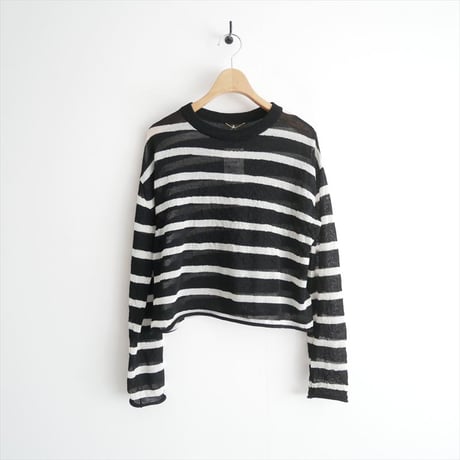 L'Appartement Border Sheer Knit 24080560212010 / 2604-0776