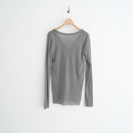 2024・人気完売品 / Whim Gazette / フロッキーバックシャンカットソー / WGZ1041106A0012 / 2506-0077