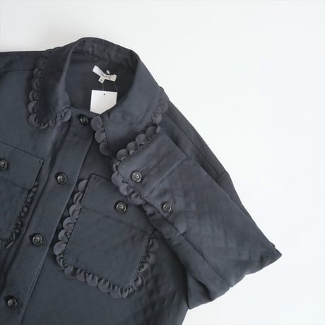 2024・人気完売色 / 未使用 / yori / スカラップショートジャケット / YR25-24130AW / 2503-2035
