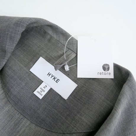 2022 / HYKE ハイク / W/P VOILE MEDICAL GOWN ガウン コート 2 / 17286 / 2310-0222