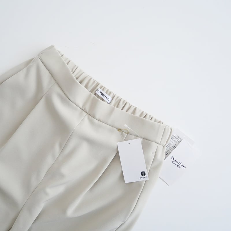 2023AW / 未使用 / DEUXIEME CLASSE / イージーワイドパンツ / 2 