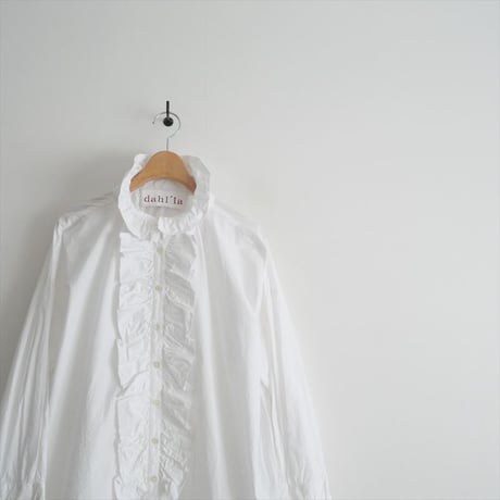 継続販売品 / dahl'ia / フリルシャツ / DBL-286AK / 2506-0245