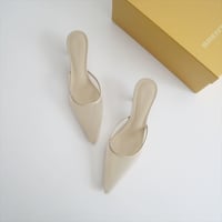 未使用 / Plage購入品 / BRENTELLA / MESH POINTED ミュール / 24093923010910 / 2506-1110