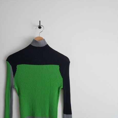 2023AW・人気完売品 / 未使用 / nagonstans / high-neck long-sleevesニット / 470GA870-1050 / 2411-1478