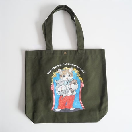 継続販売品 / ヒグチユウコさん / MOE絵本雑貨店 / トートバッグ せかいいちのねこ / 2503-1165
