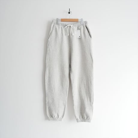 2024AW / chimala  / TOP GRAY VINTAGE SWEAT PANT / 2511-0463