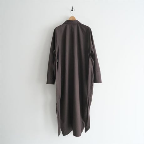 2021AW / AUBETT / ロングシャツドレス / 22-01-099 / 2405-0093