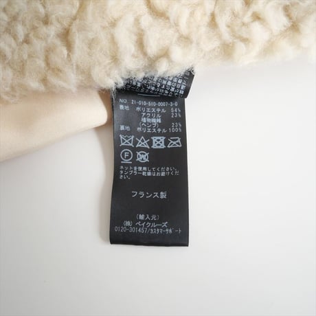 2021AW / DEUXIEME CLASSE購入品 / A POINT ETC / ファーブルゾン / 21010510000730 / 2411-0057