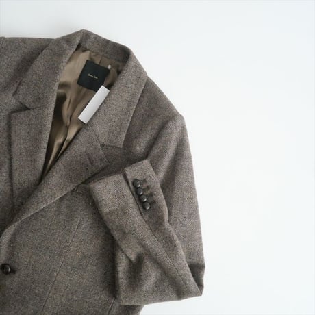 2023AW / SPICK&SPAN / シェットランドツイードオーバージャケット / 23010200307040 / 2410-1372
