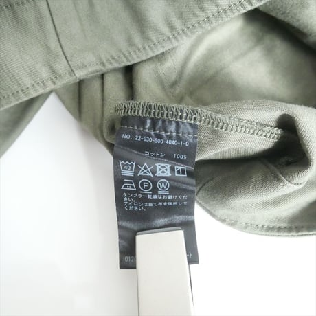 2022 / DEUXIEME CLASSE / Baker military パンツ / 22030500404010 / 2410-1220