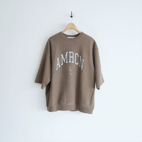 2025SS / 未使用 / L'Appartement別注 / AMERICANA / HALF SLEEVE SWEAT / 25070570005910 / 2602-0140