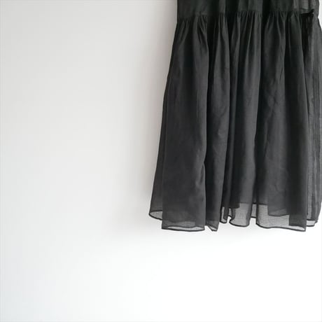 2025SS / 未使用 / conges payes / インドチェックシアーワンピース / B0152RFA039 / 2511-0221