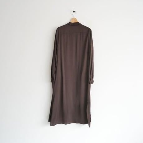 2025SS / 未使用 / DEUXIEME CLASSE / SILK SATIN ロング ワンピース / 25040500404010 / 2510-0155