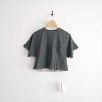 未使用 / REMI RELIEF×THE SHISHIKUI reversible Tシャツ RN28369104SK / 2605-1432