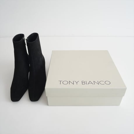 〇2023AW / AP STUDIO購入品 / TONY BIANCO / suede short boots / 23093587004030 / 2504-0623