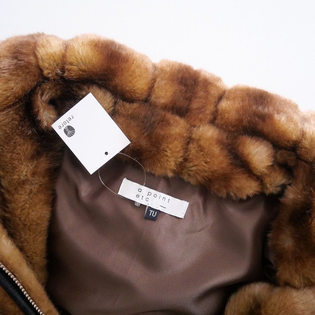 ジャケット・アウター Deuxieme Classe / A POINT ETC FUR VEST ドゥーズィエムクラス◇A POINT ETC◇FAKE FUR VEST