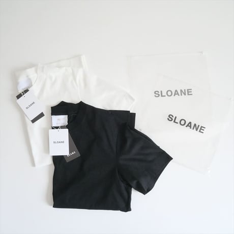 継続販売品 / 未使用 / スタイリスト佐藤佳菜子さん、Demi-Luxe BEAMSコラボ / SLOANE / コットン天竺 Tシャツ 2枚セット / 2503-0618