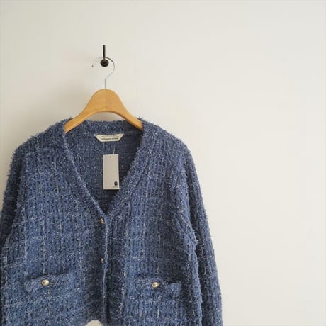 2024・人気完売品 / IENA購入品 / TORRAZZO DONNA / ツィードニットカーディガン / 6241-451 / 2505-0799