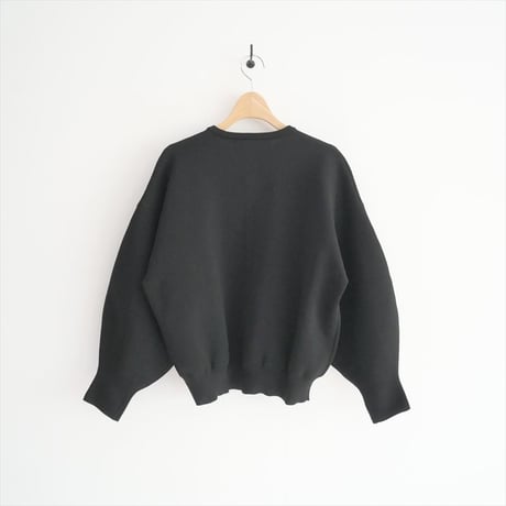2025 / 未使用 / キャズエドゥミ別注 / 3 ET DEMI / Dot and Stripes AMOSSAミラノリブ BIGカーディガン / 2506-0352