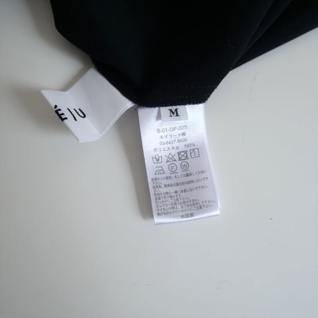 2024SS・人気完売品 / SOEJU / ロングシャツワンピース / S-01-OP-025 / 2503-0982