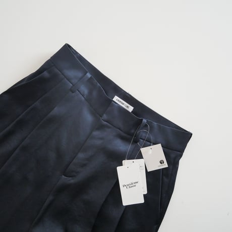 2023SS / 未使用 / DEUXIEME CLASSE / Minimal Satin パンツ / 23030500824010 / 2312-0221
