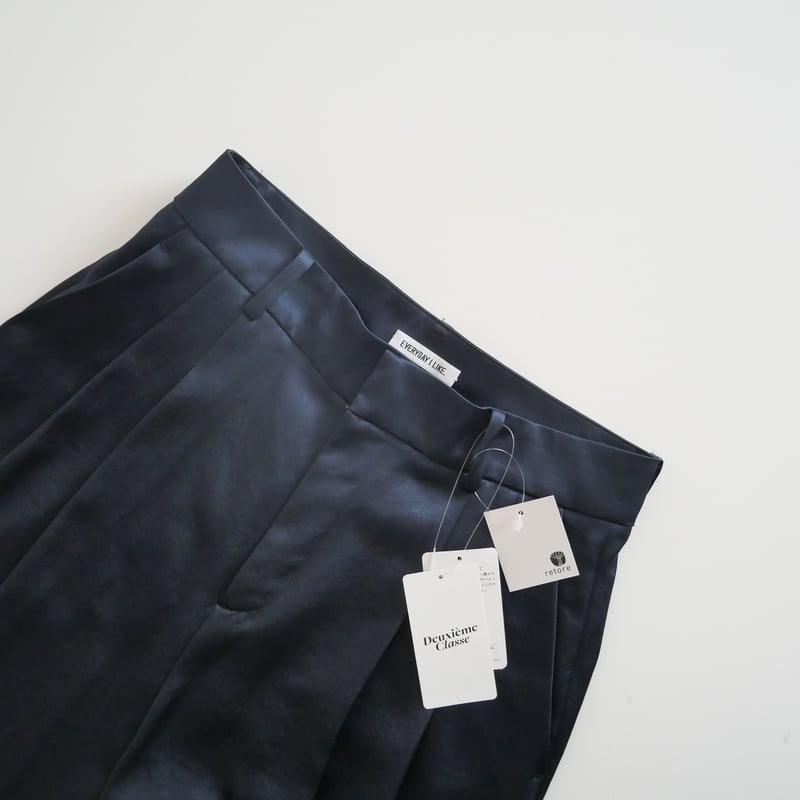 2023SS / 未使用 / DEUXIEME CLASSE / Minimal Satin 
