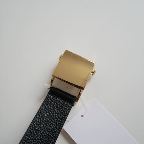 2025AW今季 / conte別注 / ATELIER AMBOISE / ゴールドカラーバックル ガチャベルト / 8541-500-0002 / 2511-0682