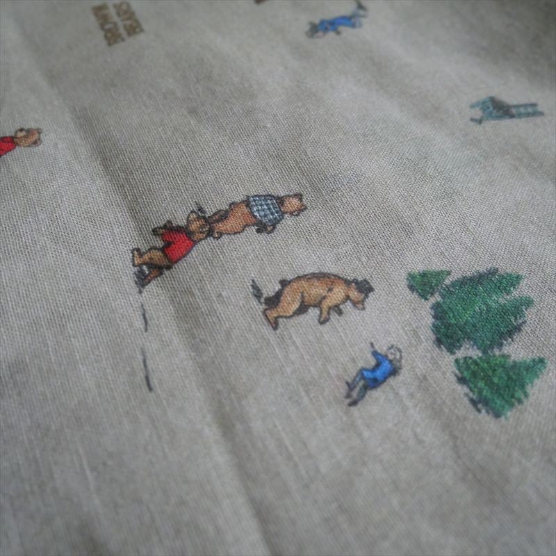 今季　新品 R&D.M.Co- BROWN BEARS GAUZE SHAWL R&D.M.Co-｜BROWN BEARS GAUZE SHAWL（Beige）｜通販 - ソコノワ