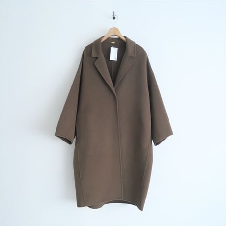 2021AW / DEUXIEME CLASSE / ウールアンゴラリバーコート / 21020500402030 / 2412-0086