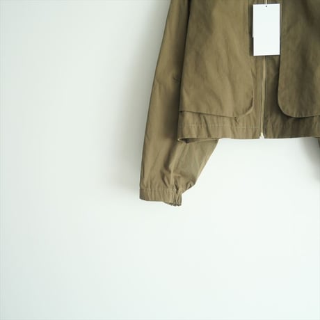 2024・人気完売品 / 未使用 / Mame Kurogouchi / Organic Cotton Twill Short Jacket / MM24FW-JK034 / 2503-0594
