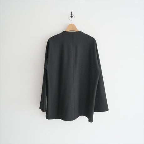 人気完売品 / T.yamai paris / トリコットサッカーノーカラージャケット / TY60-01-JBA299 / 2506-0725