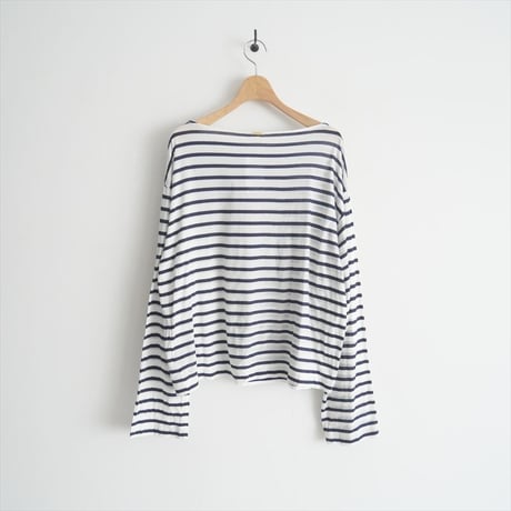 2024SS / DEUXIEME CLASSE / Sheer ボーダー プルオーバー / 24070500417010 / 2503-0960