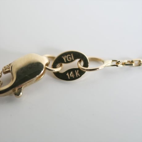 継続販売品 / DEUXIEME CLASSE購入品 / NEW TOP / 14K CABLE CHAIN (18inc) / 24091510008810 / 2504-0261