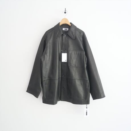 継続販売品 / 未使用 / H BEAUTY＆YOUTH / シープレザー カバーオール / 16251995249 / 2509-0938
