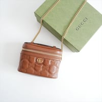GUCCI GGキルティング ミニ トップハンドルバッグ / 2605-1417