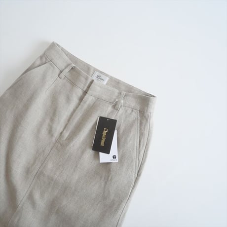 2023SS / Lisiere / L'Appartement / Linen Canvas Long Skirt / 23060560206210 / 2411-0090