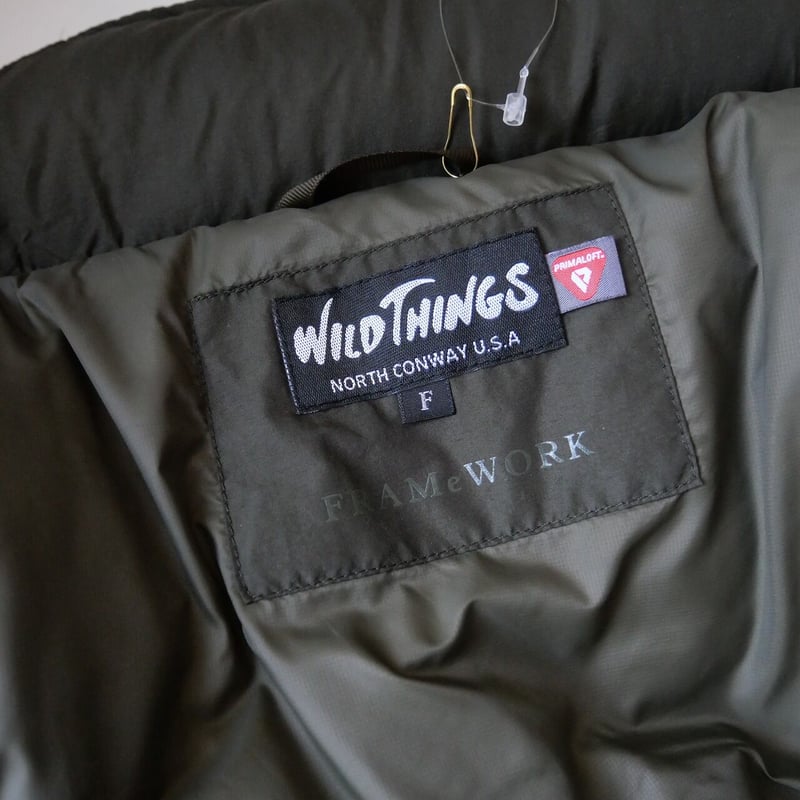 FRAMeWORK WILDTHINGS別注モンスターパーカーベスト