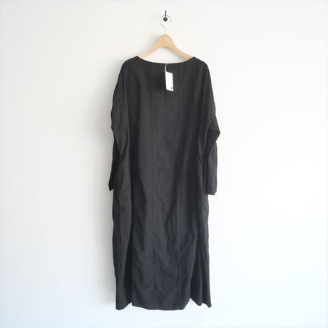 2024AW / FACTORY / 綿麻デニム＋綿ネル＋綿　HAGIHAGI　ワンピース / D-02 / 2501-0581