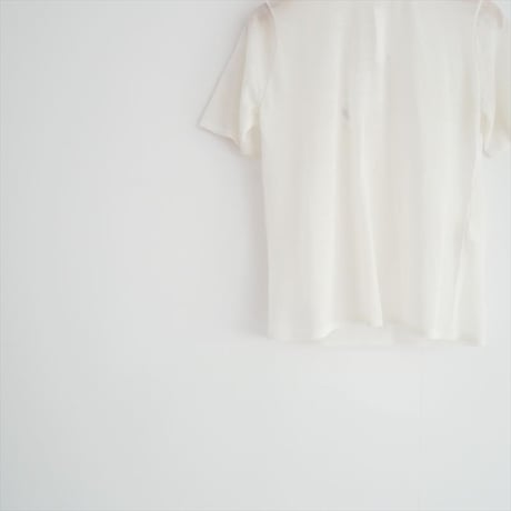 2026SS今季 / 未使用 / AURALEE HARD TWIST HIGH GAUGE WOOL SILK KNIT TEE A26ST02KW / 2605-0941