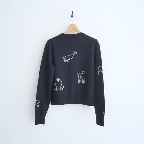 〇継続販売品 / TOMORROWLAND購入品 / sea NEW YORK / DEMI FRENCH WORKWEAR KNIT CARDIGAN / 2505-0594