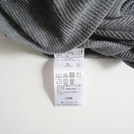2023AW・人気完売品 / AP STUDIO / Sheer turtle knit / 23080586502030 / 2506-0116