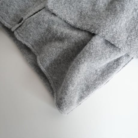 〇2023AW / GALERIE VIE / ライトブークレー Vネックカーディガン / 23023402203 / 2411-1019